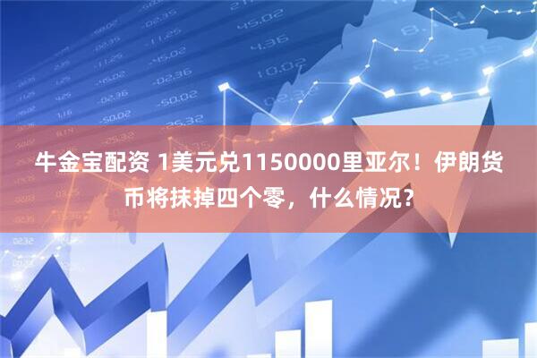 牛金宝配资 1美元兑1150000里亚尔！伊朗货币将抹掉四个零，什么情况？